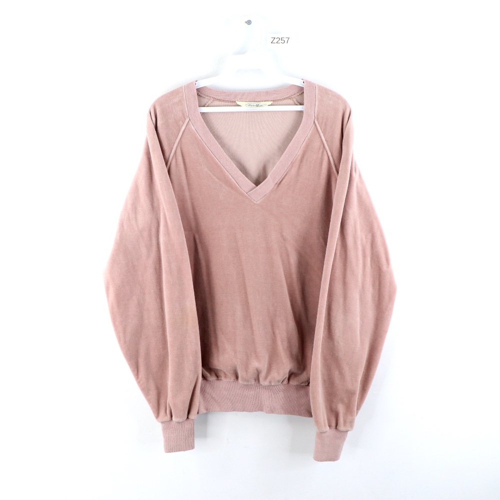Vintage 80s Lord Jeff Streetwear Velour Sweater